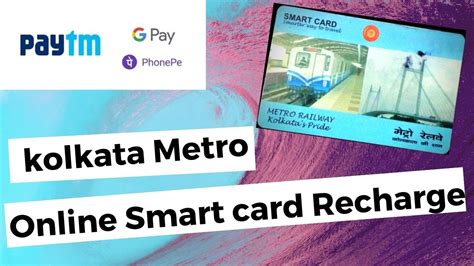 Kolkata Metro Smart Card Recharge On